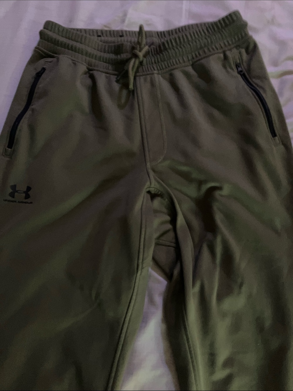 Under Armour Dark Olive Athletic Sweatpants